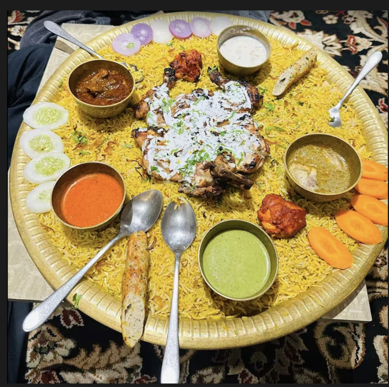 Afghan Chicken Mandi